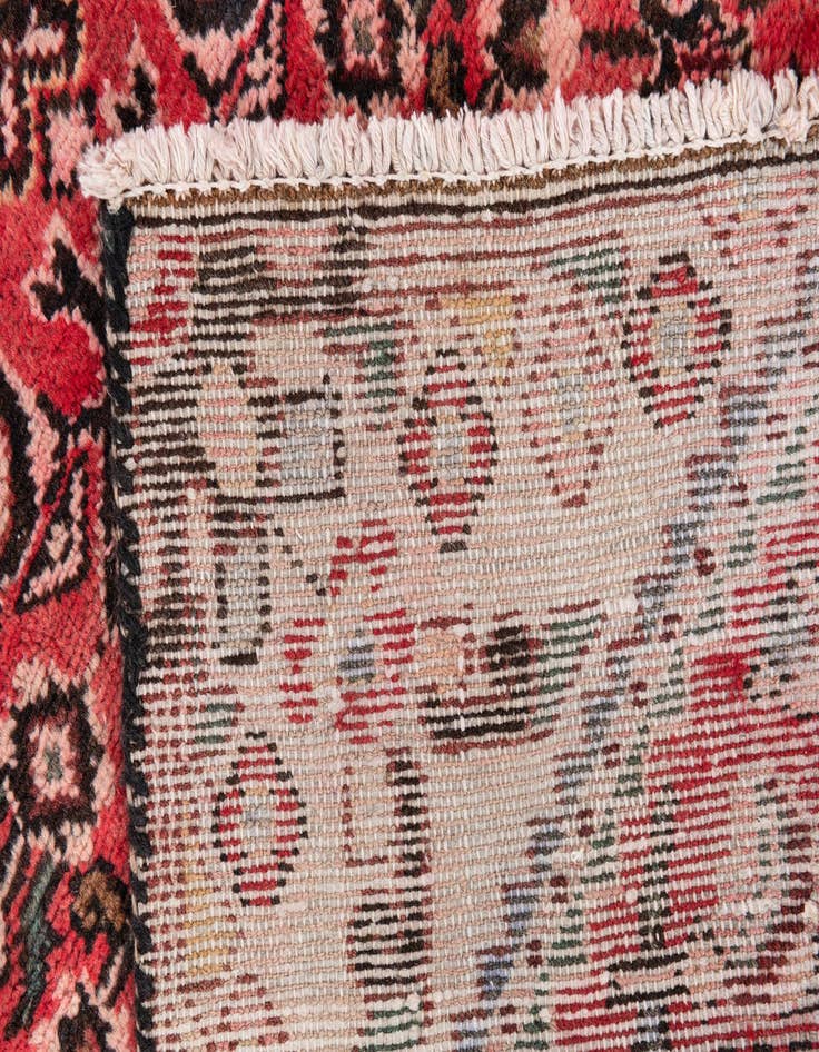 Detail image of 2' 4 x 9'  Hand Knotted Ultra Vintage Persian Wool Runner Rug