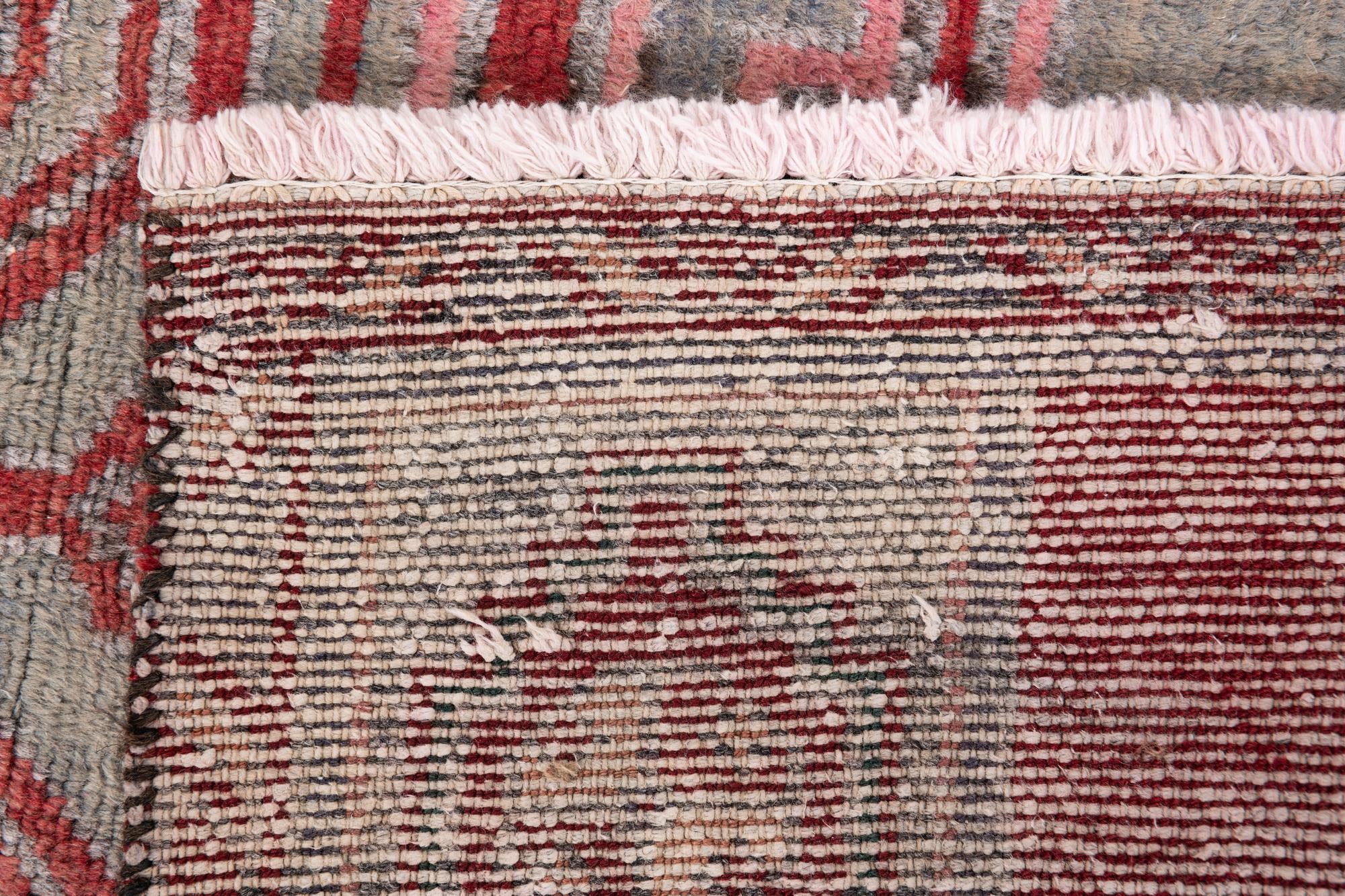 3' 2 x 5' 9 Hand Knotted Ultra Vintage Persian Wool Runner Rug