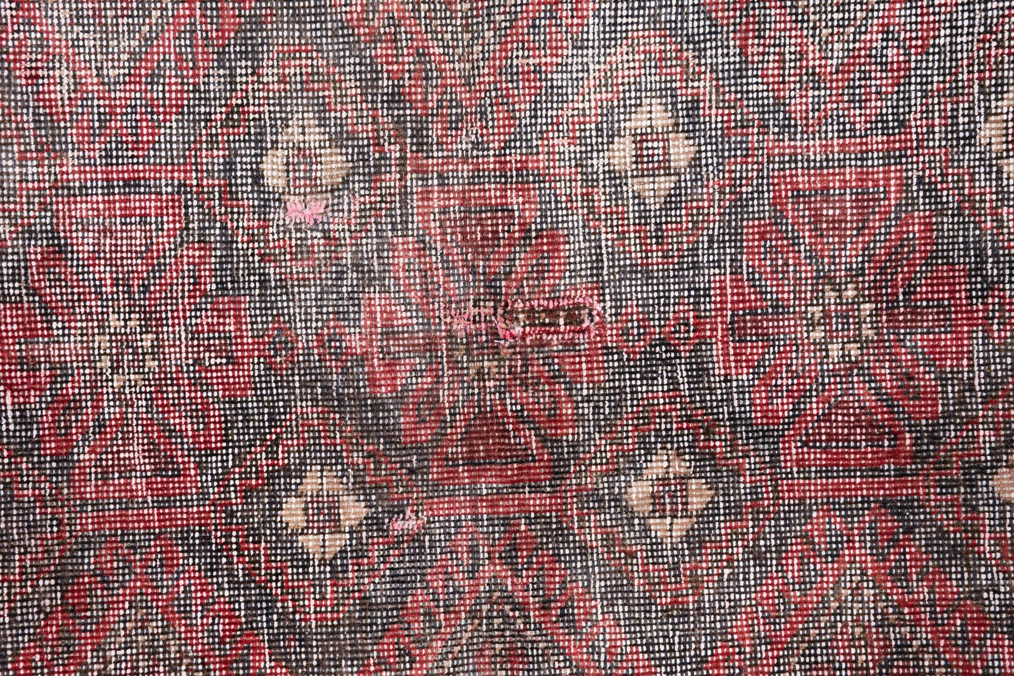 2' 2 x 5' 6 Hand Knotted Ultra Vintage Persian Wool Runner Rug