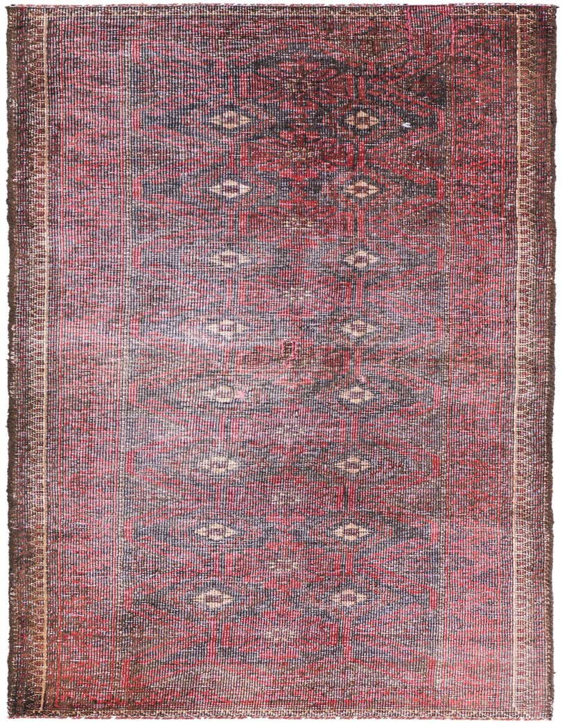 Primary image 2' 2 x 5' 6  Hand Knotted Ultra Vintage Persian Wool Runner Rug