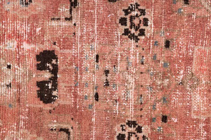 2' 8 x 6' 1 Hand Knotted Ultra Vintage Persian Wool Runner Rug