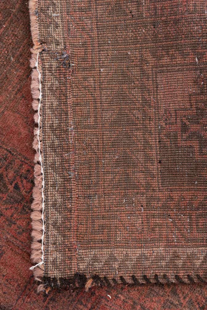 2' 8 x 6' 4 Hand Knotted Ultra Vintage Persian Wool Runner Rug