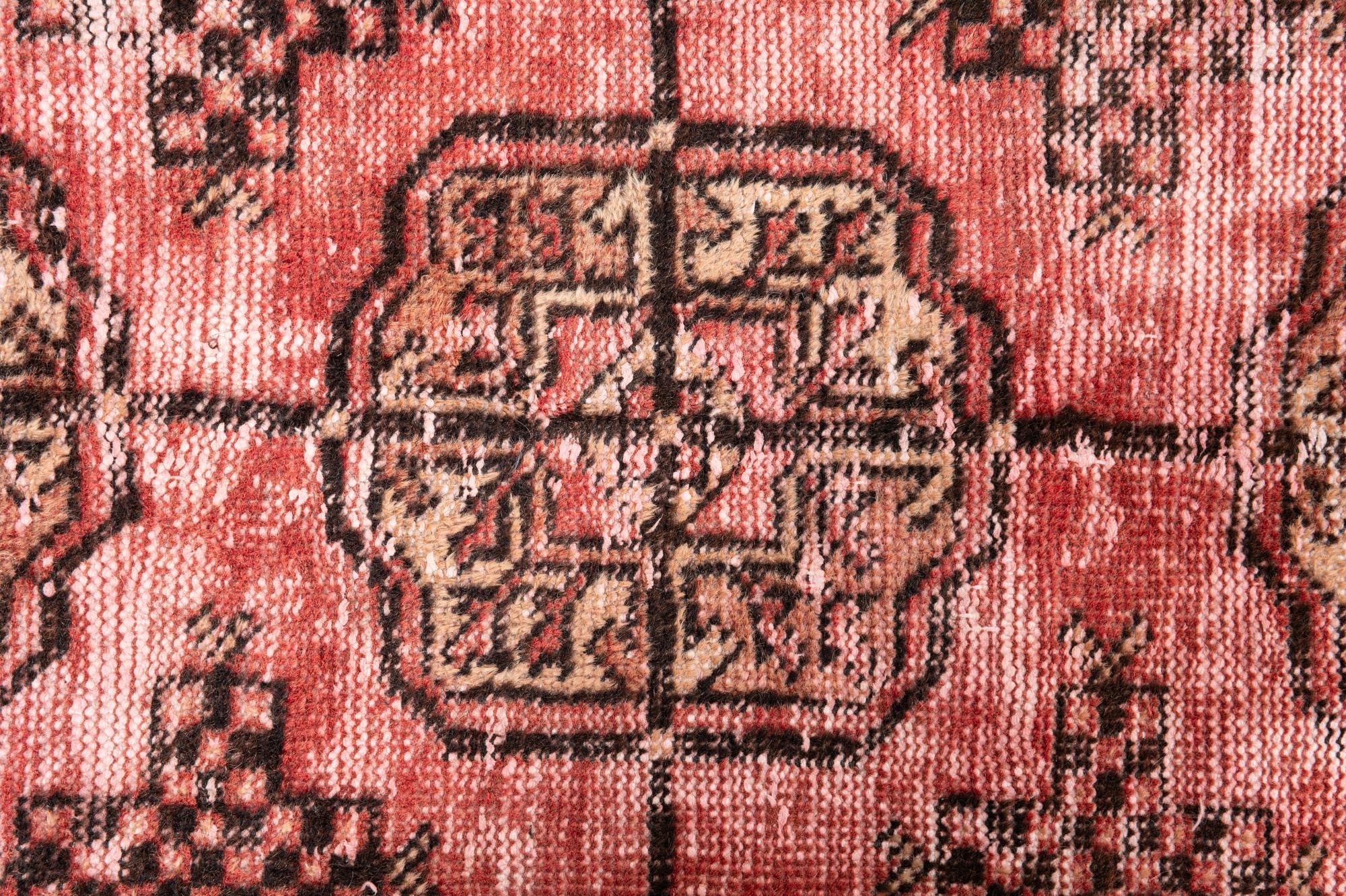 3' x 6' 3 Hand Knotted Ultra Vintage Persian Wool Runner Rug