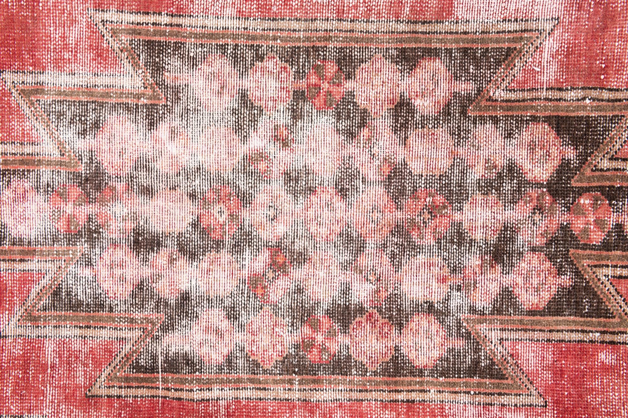 3' 4 x 6' Hand Knotted Ultra Vintage Persian Wool Runner Rug
