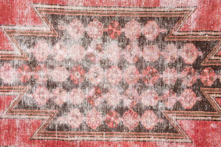 3' 4 x 6' Hand Knotted Ultra Vintage Persian Wool Runner Rug