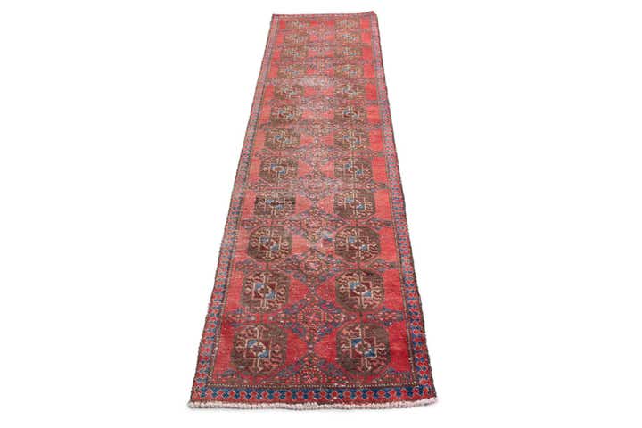 2' 3 x 8' 7 Hand Knotted Ultra Vintage Persian Wool Runner Rug