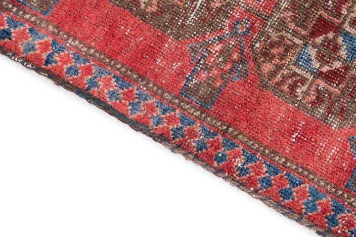 2' 3 x 8' 7 Hand Knotted Ultra Vintage Persian Wool Runner Rug