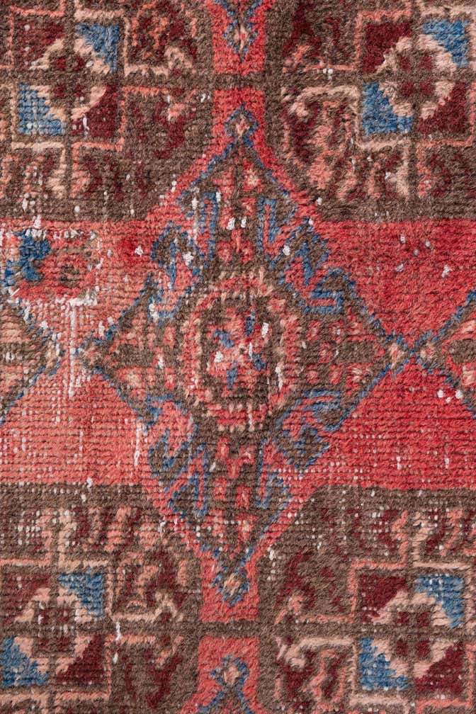 2' 3 x 8' 7 Hand Knotted Ultra Vintage Persian Wool Runner Rug