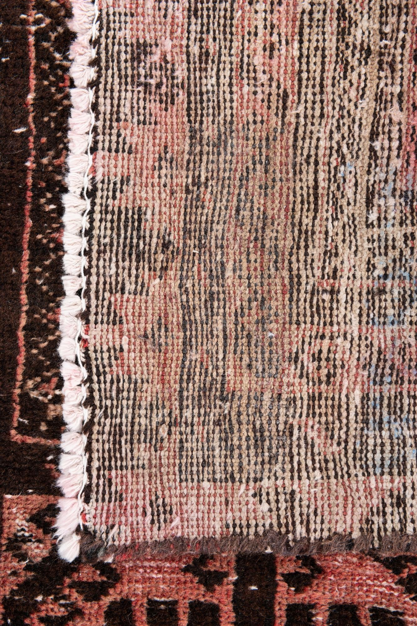 2' 6 x 6' 8 Hand Knotted Ultra Vintage Persian Wool Runner Rug