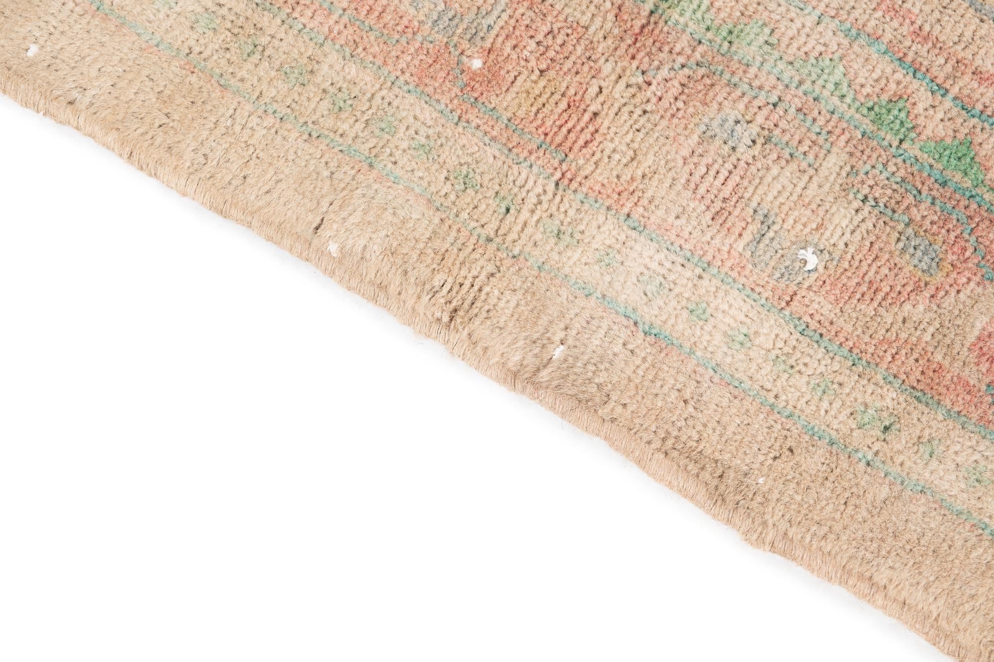 95cm x 320cm anudado a mano Ultra Vintage Alfombra Persa Lana Pasillera