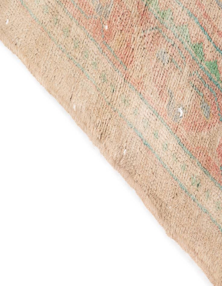 Detail image of 3' 2 x 10' 5  Hand Knotted Ultra Vintage Persian Wool Runner Rug