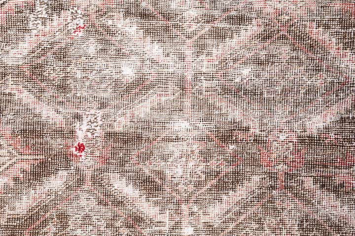 3' 4 x 6' 10 Hand Knotted Ultra Vintage Persian Wool Runner Rug