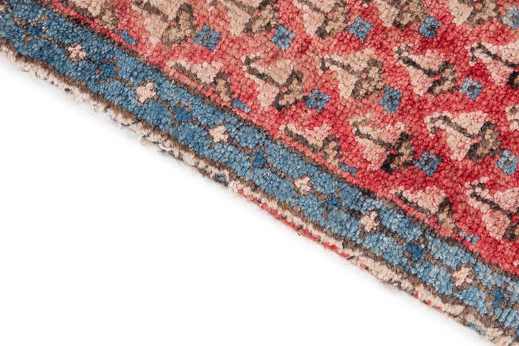 Detail image of 2' 5 x 6' 8 Hand Knotted Ultra Vintage Persian Wool Runner Rug