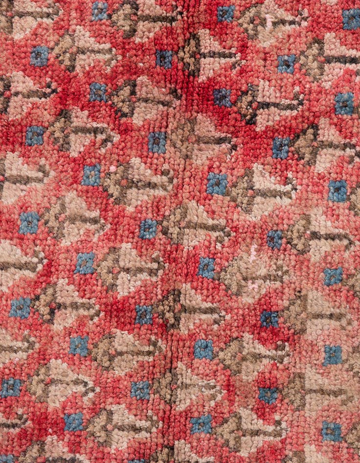 Detail image of 2' 5 x 6' 8  Hand Knotted Ultra Vintage Persian Wool Runner Rug