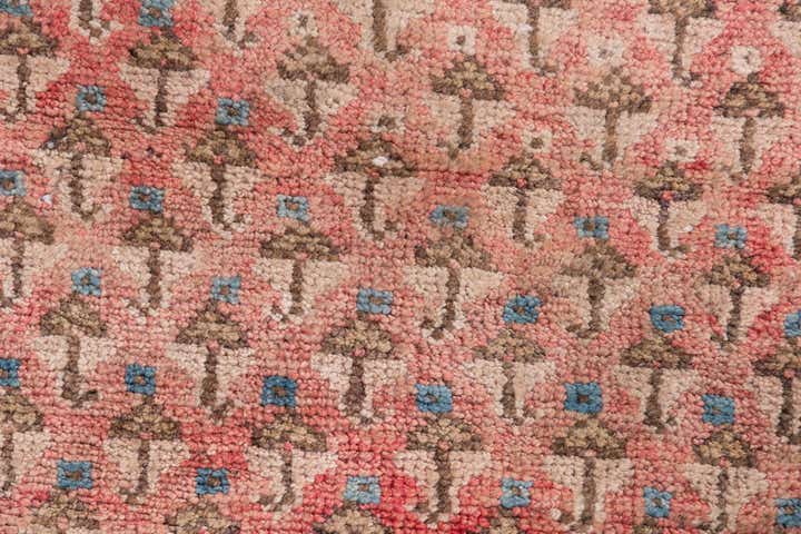 2' 5 x 6' 8 Hand Knotted Ultra Vintage Persian Wool Runner Rug