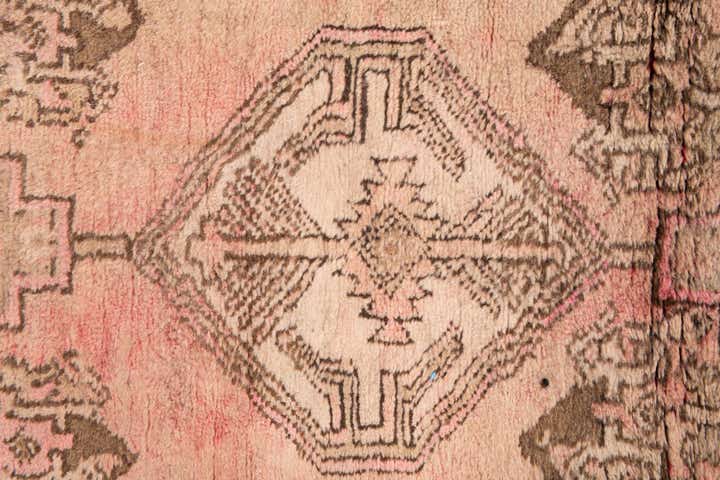 2' 3 x 7' 2 Hand Knotted Ultra Vintage Persian Wool Runner Rug