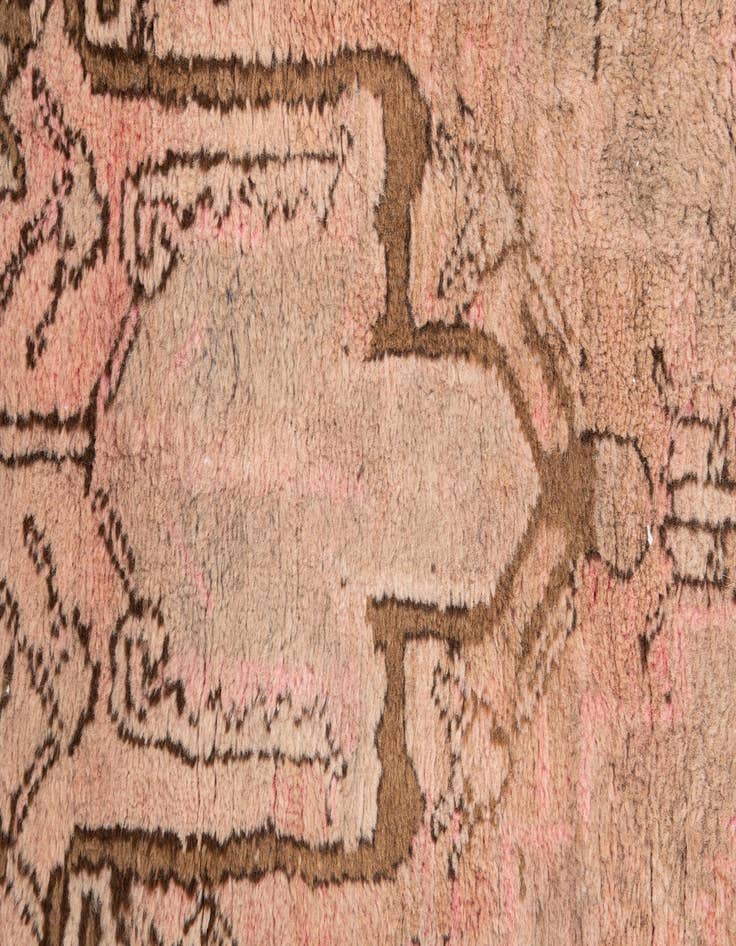 Detail image of 2' 3 x 7' 2  Hand Knotted Ultra Vintage Persian Wool Runner Rug