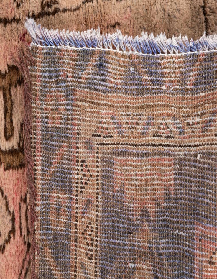 Detail image of 2' 3 x 7' 2  Hand Knotted Ultra Vintage Persian Wool Runner Rug