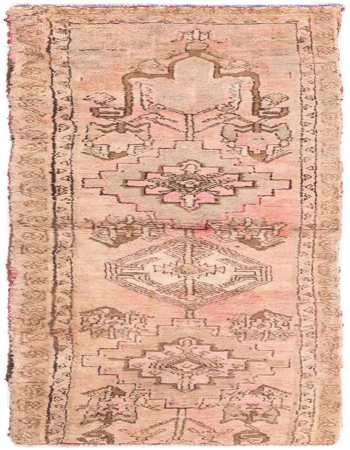 Primary image 2' 3 x 7' 2  Hand Knotted Ultra Vintage Persian Wool Runner Rug