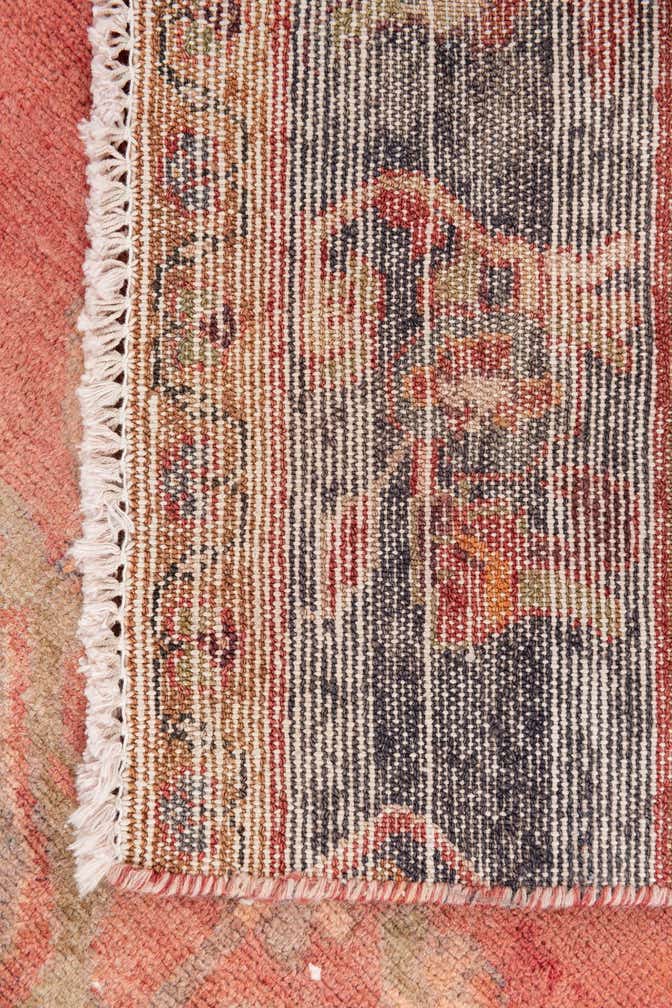 4' 1 x 9' 8 Hand Knotted Ultra Vintage Persian Wool Runner Rug