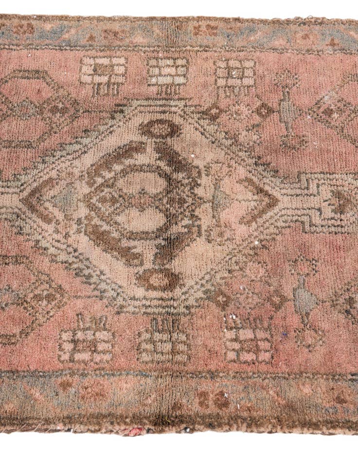 Detail image of 2' 3 x 10' 2  Hand Knotted Ultra Vintage Persian Wool Runner Rug