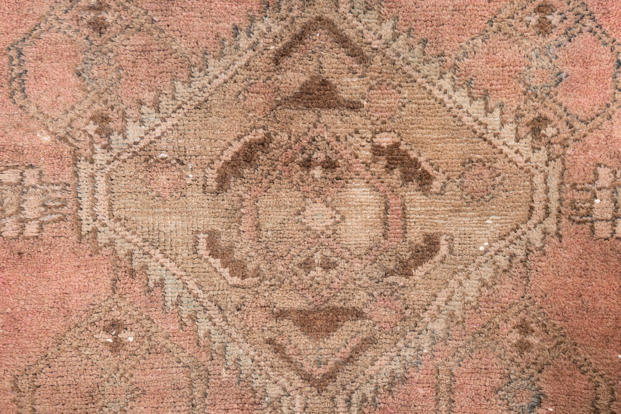 70cm x 310cm anudado a mano Ultra Vintage Alfombra Persa Lana Pasillera