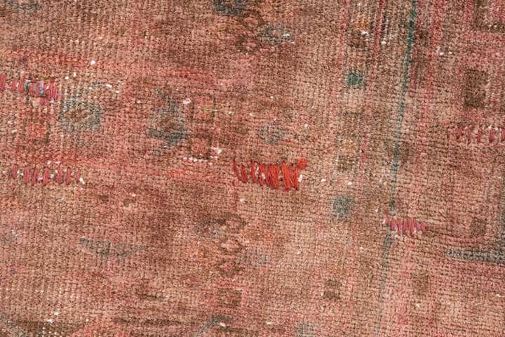 3' 2 x 9' 2 Hand Knotted Ultra Vintage Persian Wool Runner Rug