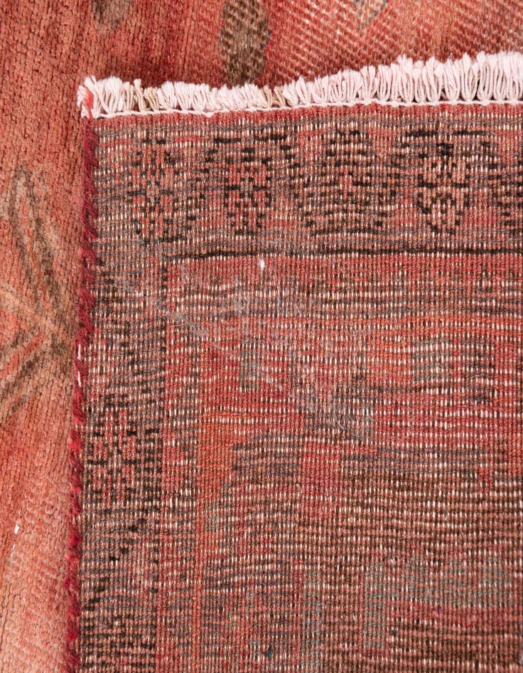 Detail image of 3' 4 x 7' 9  Hand Knotted Ultra Vintage Persian Wool Runner Rug