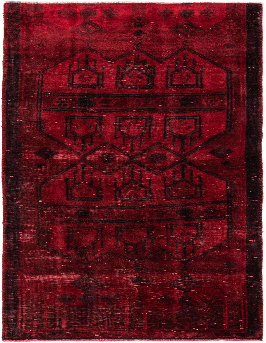 Primary image 3' 2 x 7' 1  Hand Knotted Ultra Vintage Persian Wool Runner Rug