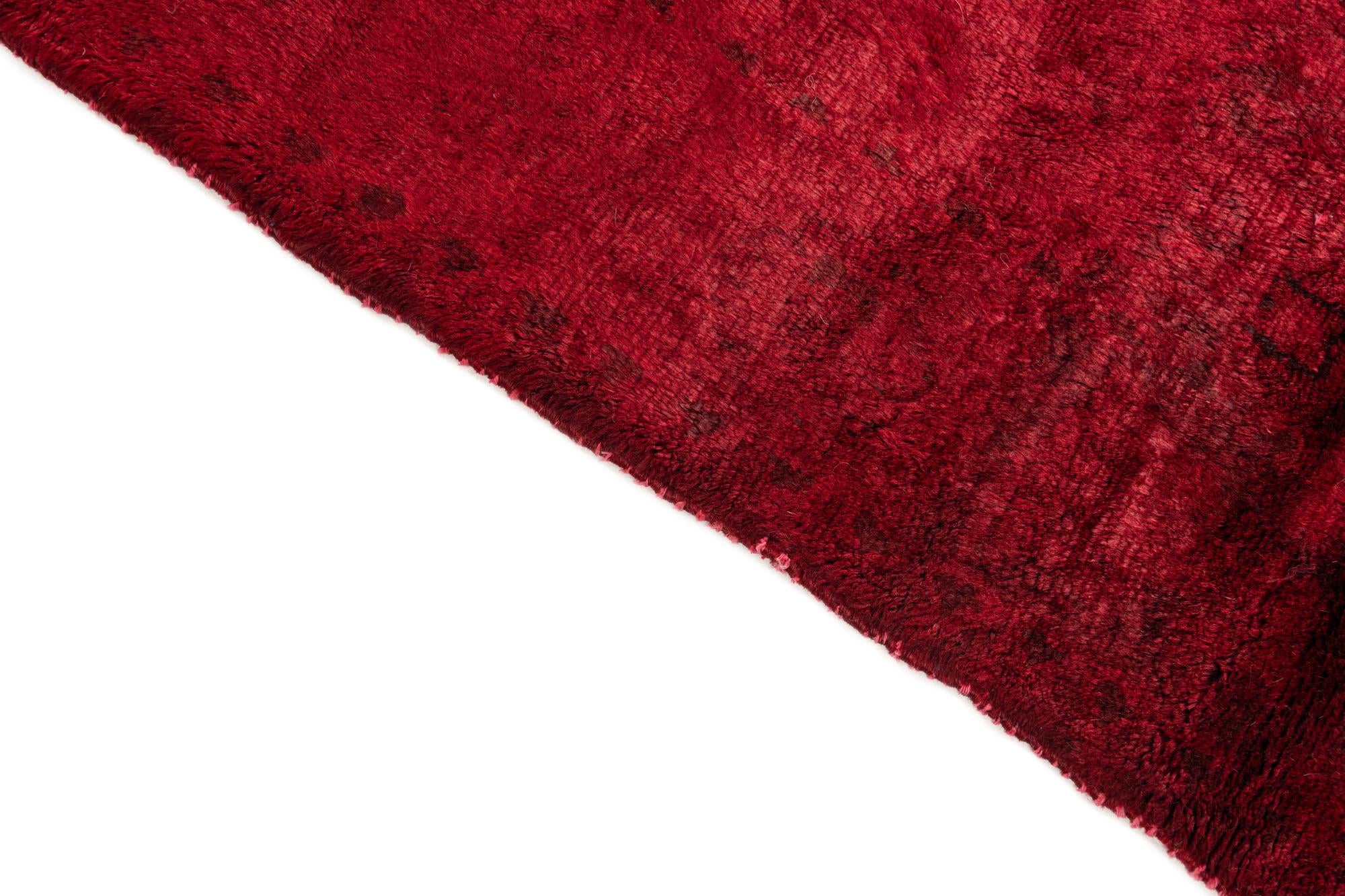 3' 6 x 8' 10 Hand Knotted Ultra Vintage Persian Wool Runner Rug