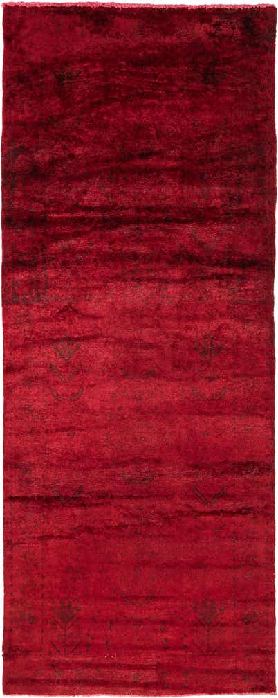 3' 6 x 8' 10 Hand Knotted Ultra Vintage Persian Wool Runner Rug