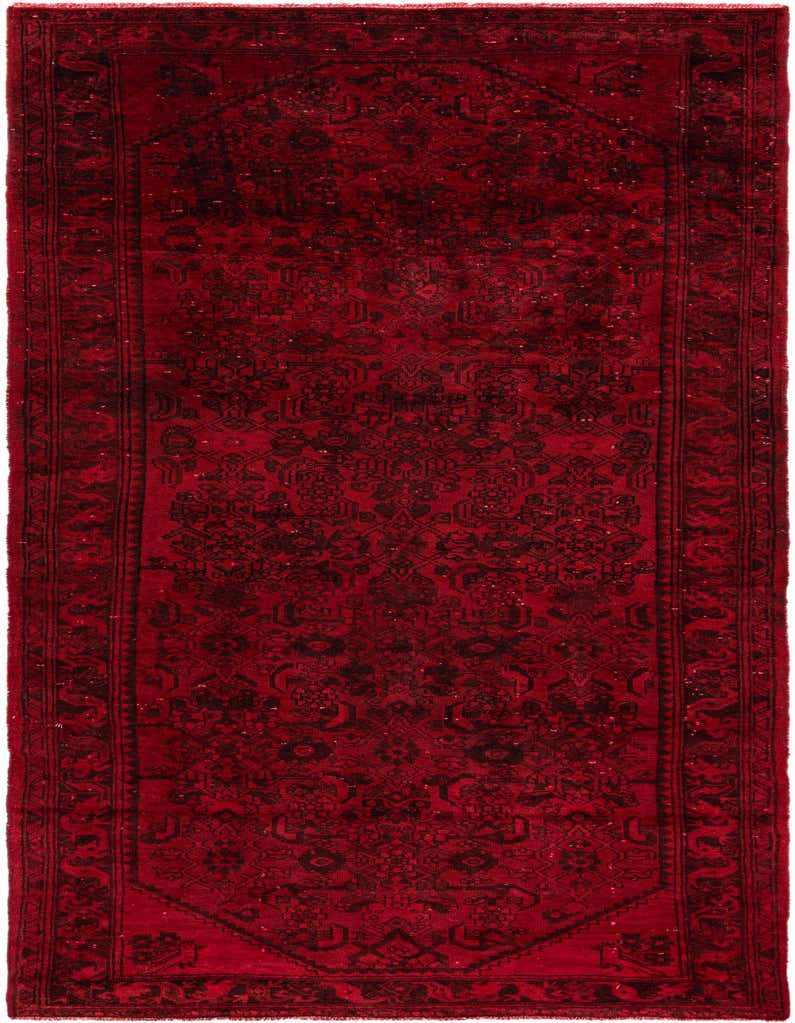 Primary image 3' 9 x 9' 5  Hand Knotted Ultra Vintage Persian Wool Runner Rug