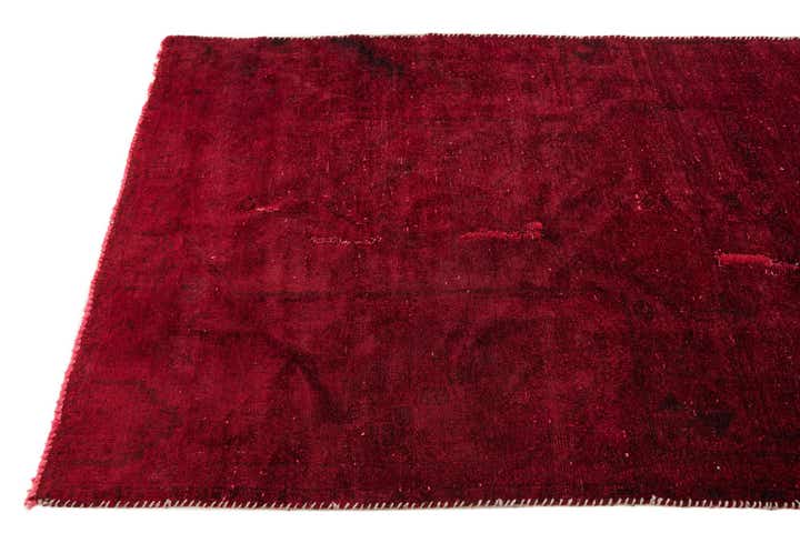 3' 9 x 8' 6 Hand Knotted Ultra Vintage Persian Wool Runner Rug