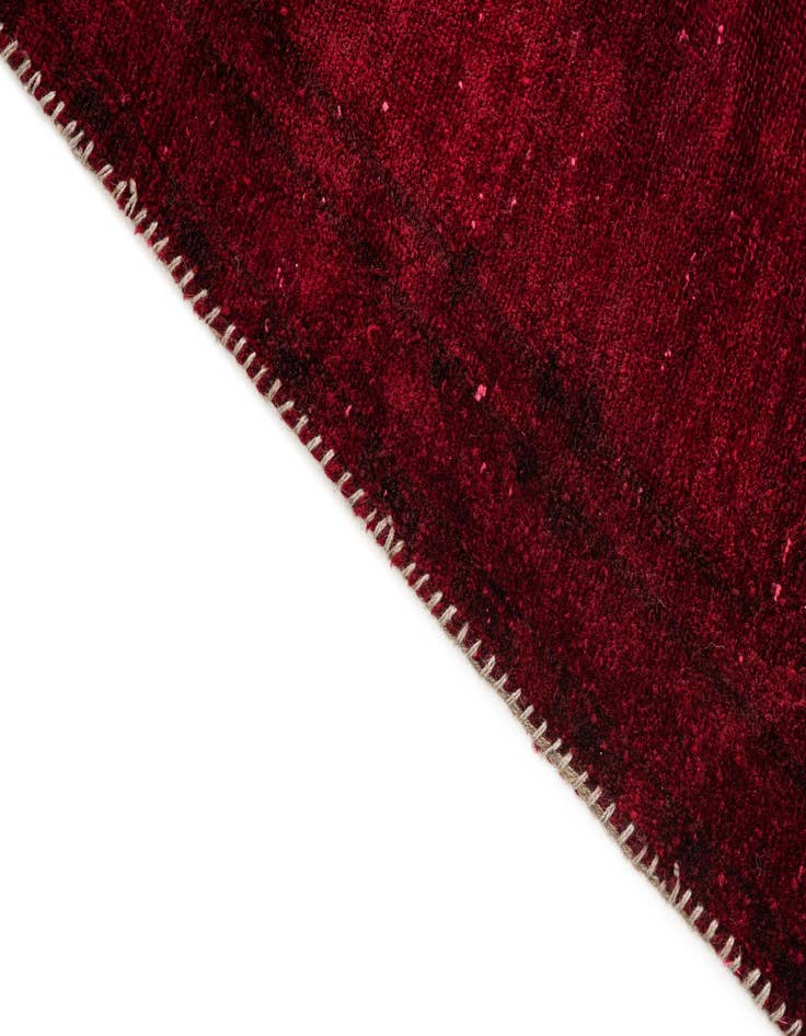 Detail image of 3' 9 x 8' 6  Hand Knotted Ultra Vintage Persian Wool Runner Rug