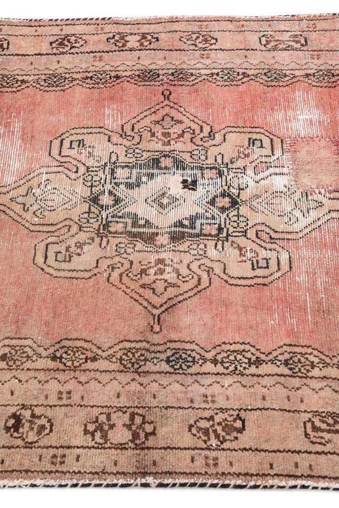 3' 4 x 10' Hand Knotted Ultra Vintage Persian Wool Runner Rug