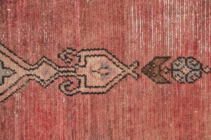 3' 4 x 10' Hand Knotted Ultra Vintage Persian Wool Runner Rug