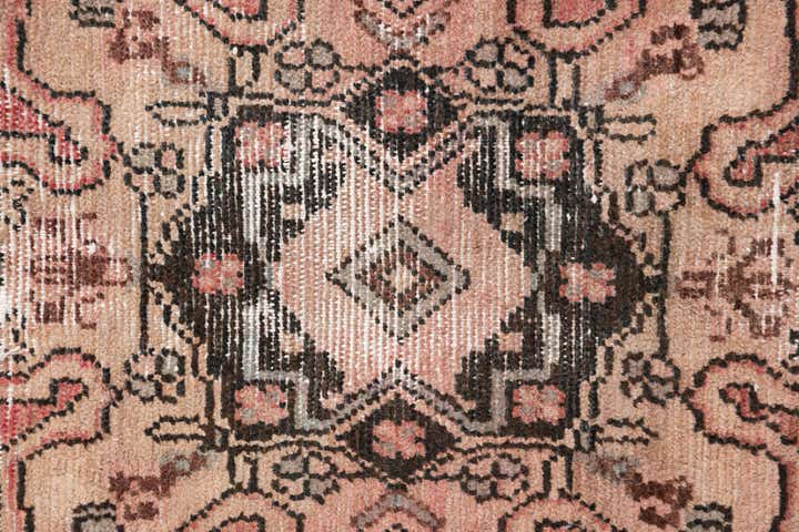 3' 4 x 10' Hand Knotted Ultra Vintage Persian Wool Runner Rug