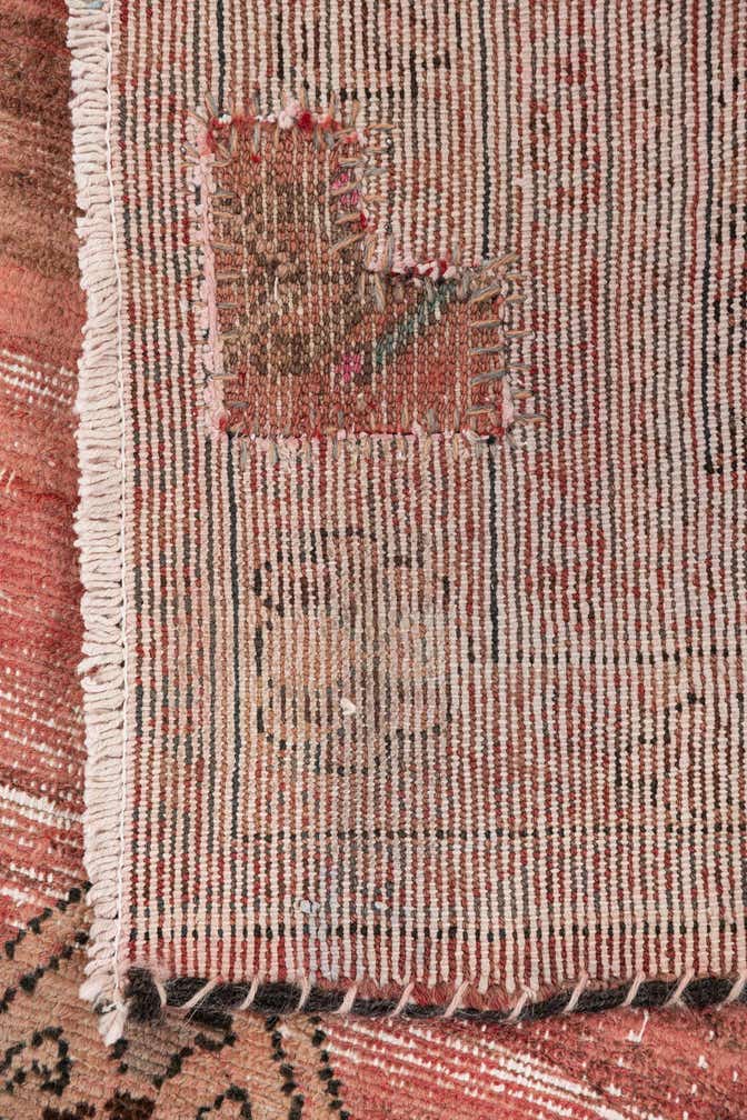 3' 4 x 10' Hand Knotted Ultra Vintage Persian Wool Runner Rug