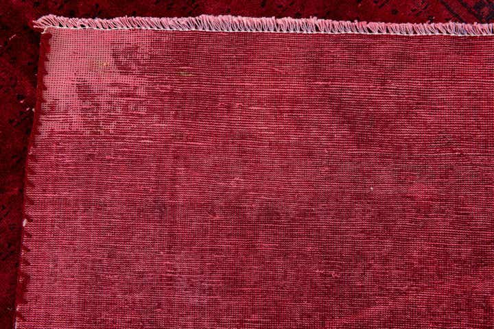 3' 9 x 9' 7 Hand Knotted Ultra Vintage Persian Wool Runner Rug