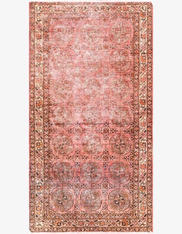 3' 1 x 5' 9 Hand Knotted Ultra Vintage Persian Wool Runner Rug
