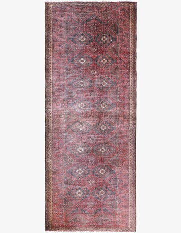 2' 2 x 5' 6 Hand Knotted Ultra Vintage Persian Wool Runner Rug