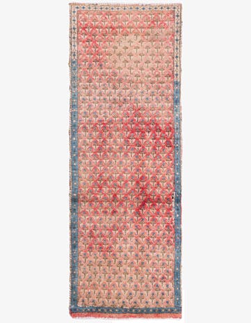 2' 5 x 6' 8 Hand Knotted Ultra Vintage Persian Wool Runner Rug