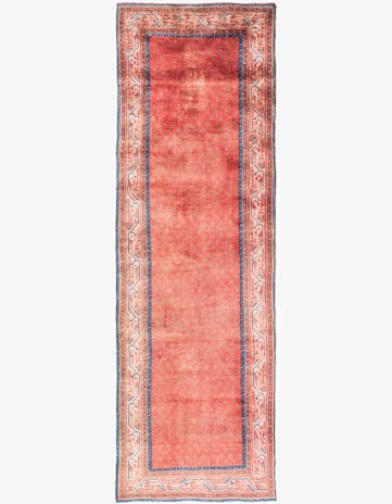 3' 2 x 10' 2 Hand Knotted Ultra Vintage Persian Wool Runner Rug