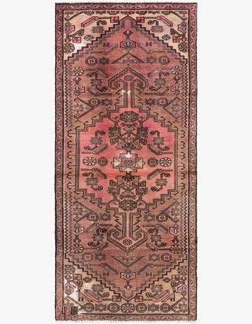 2' 8 x 6' Hand Knotted Ultra Vintage Persian Wool Runner Rug