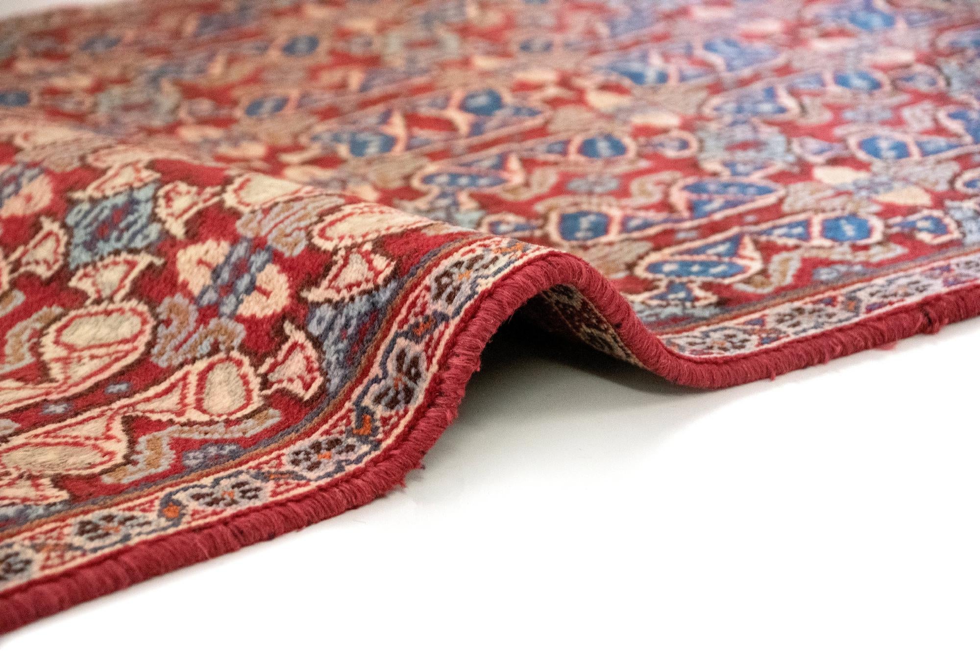 2' 5 x 8' 11 Hand Knotted Veramin Persian Runner Rug