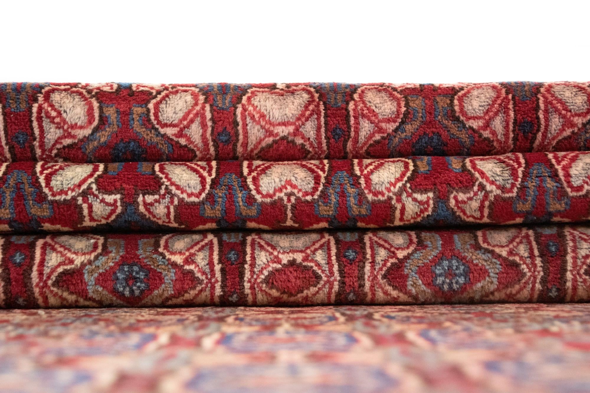 2' 5 x 8' 11 Hand Knotted Veramin Persian Runner Rug
