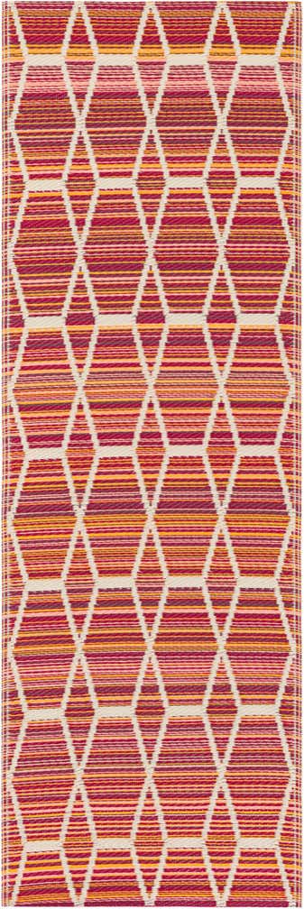 2' x 6' Easy-Clean Vista Breeze Indoor / Outdoor Runner Rug