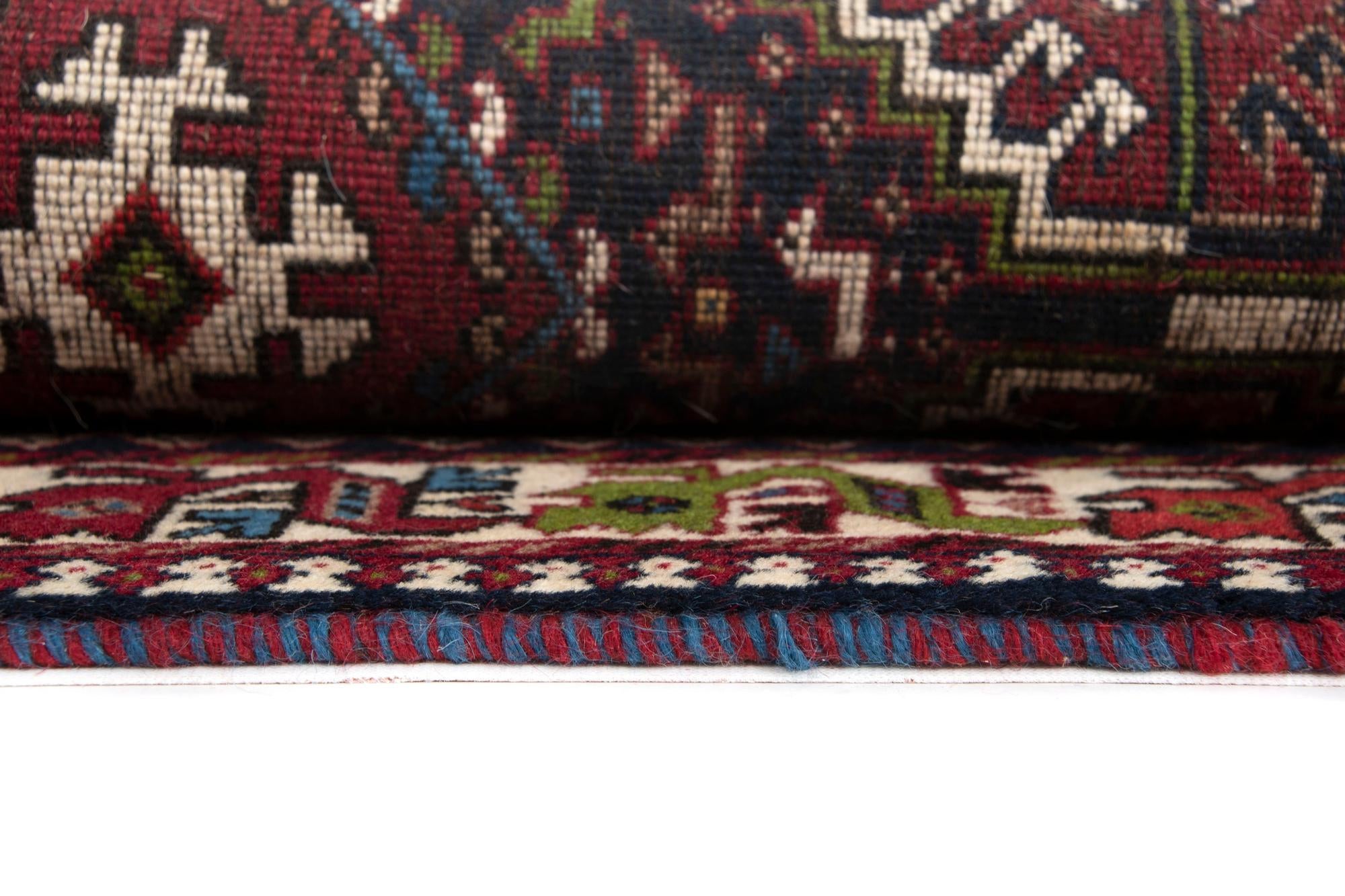 90cm x 290cm anudado a mano Yalameh Alfombra Persa Lana Pasillera