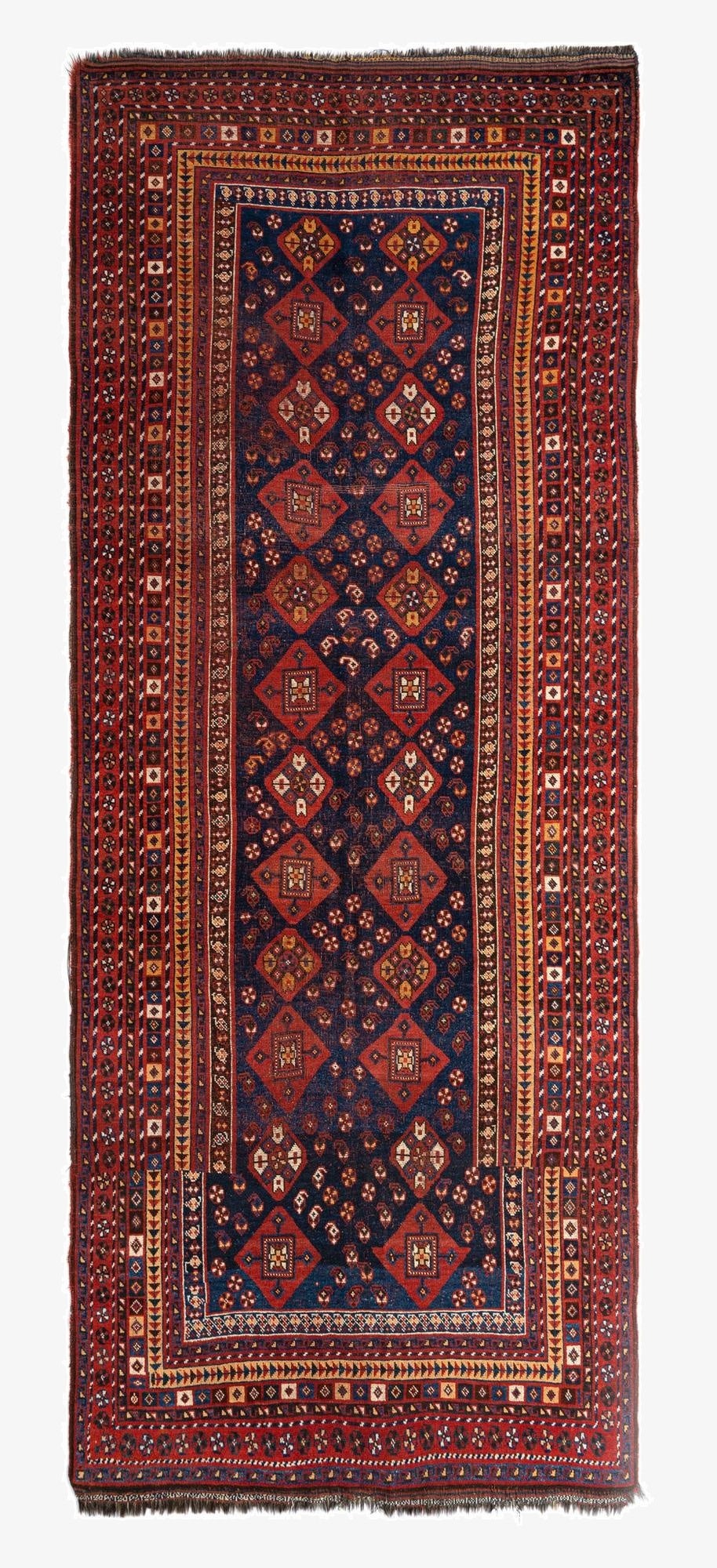 5' x 12' 6 Yalameh Wool Runner Rug