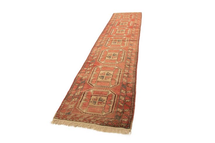 Detail image of 2' 11 x 13' 11 Yuruk Runner Rug